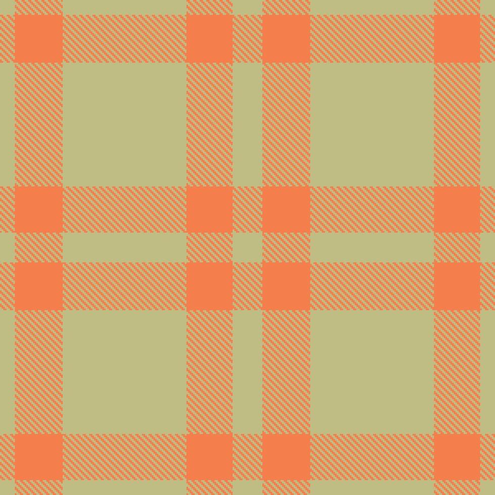 Modern Dark Very Light Brown Seamless Tartan Textile Design vector