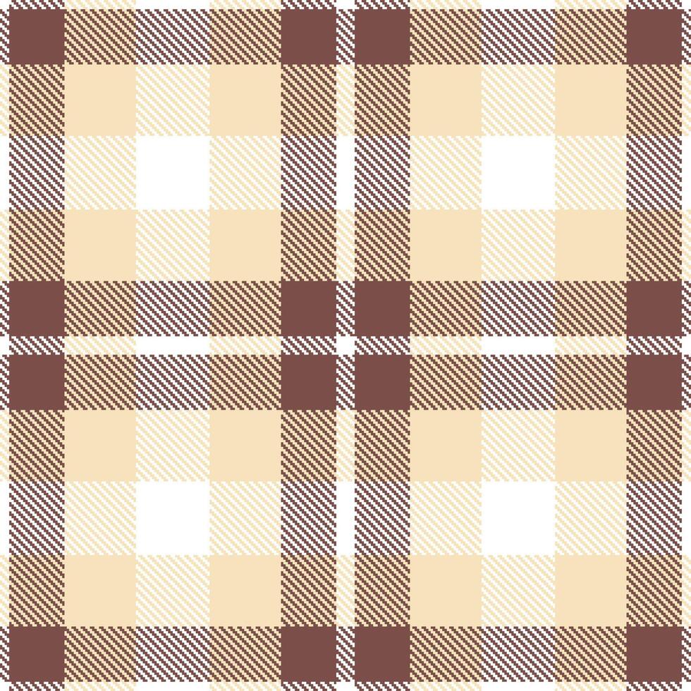 Modern Seamless Tartan in Bright White tones Textile Design Variant 1617 vector