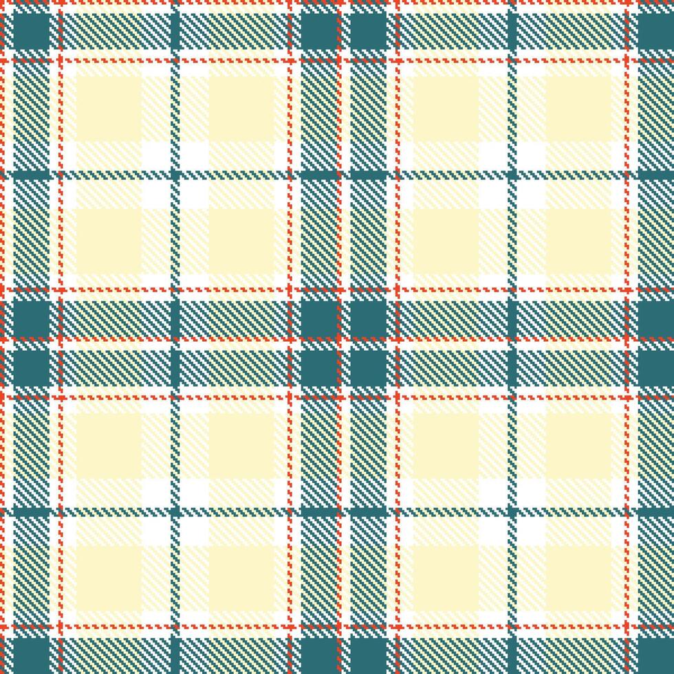 Modern Seamless Tartan in Dark White tones Textile Design Variant 1679 vector