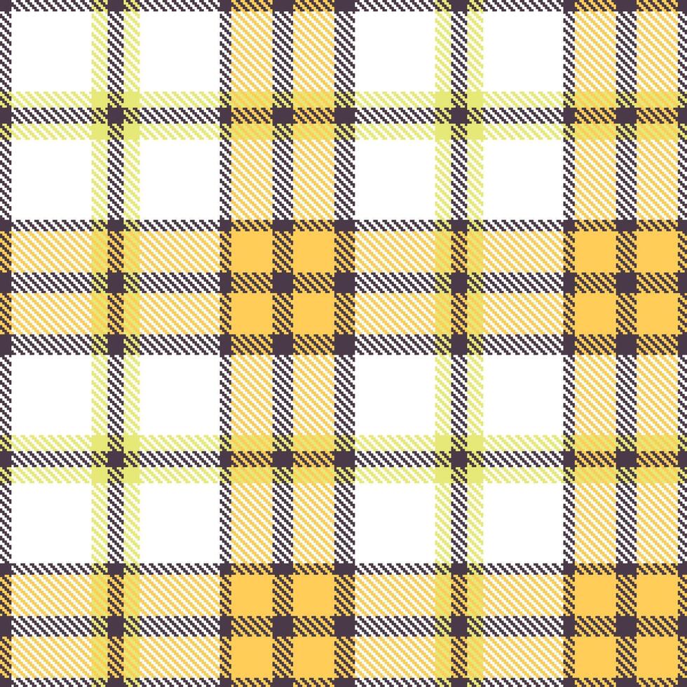 Modern Seamless Tartan in Neon Dark Grey tones Textile Design Variant 1720 vector