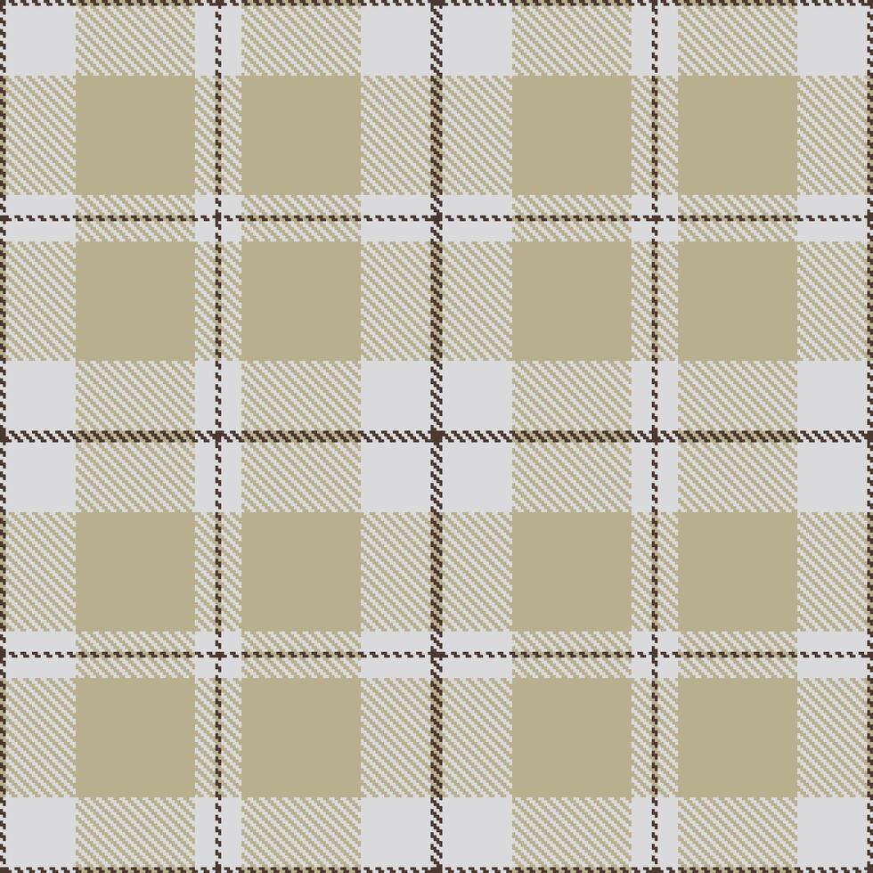 Light Light Grey Seamless Tartan with Muted Dark Grey accents Textile Design vector