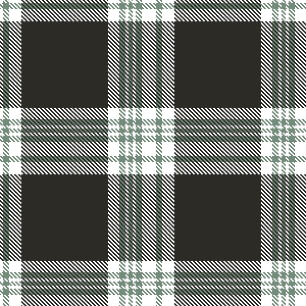 Modern Seamless Tartan in Smoky White tones Textile Design Variant 1847 vector