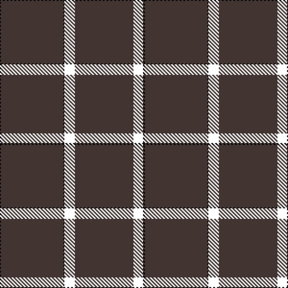 Modern Seamless Tartan in Rich Almost Black tones Textile Design vector
