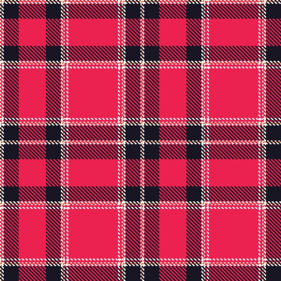 Modern Seamless Tartan in Light White tones Textile Design Variant 1935 vector