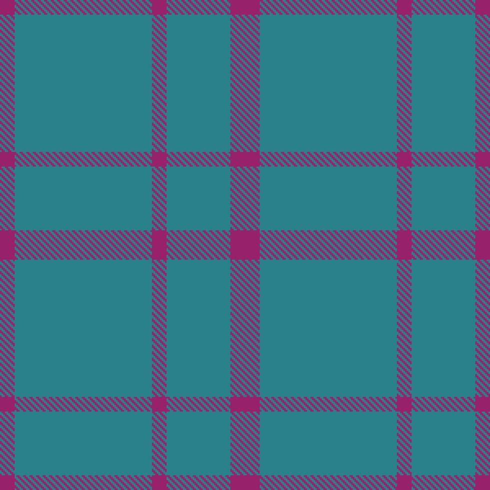 Modern Metallic Red Violet Seamless Tartan Textile Design vector
