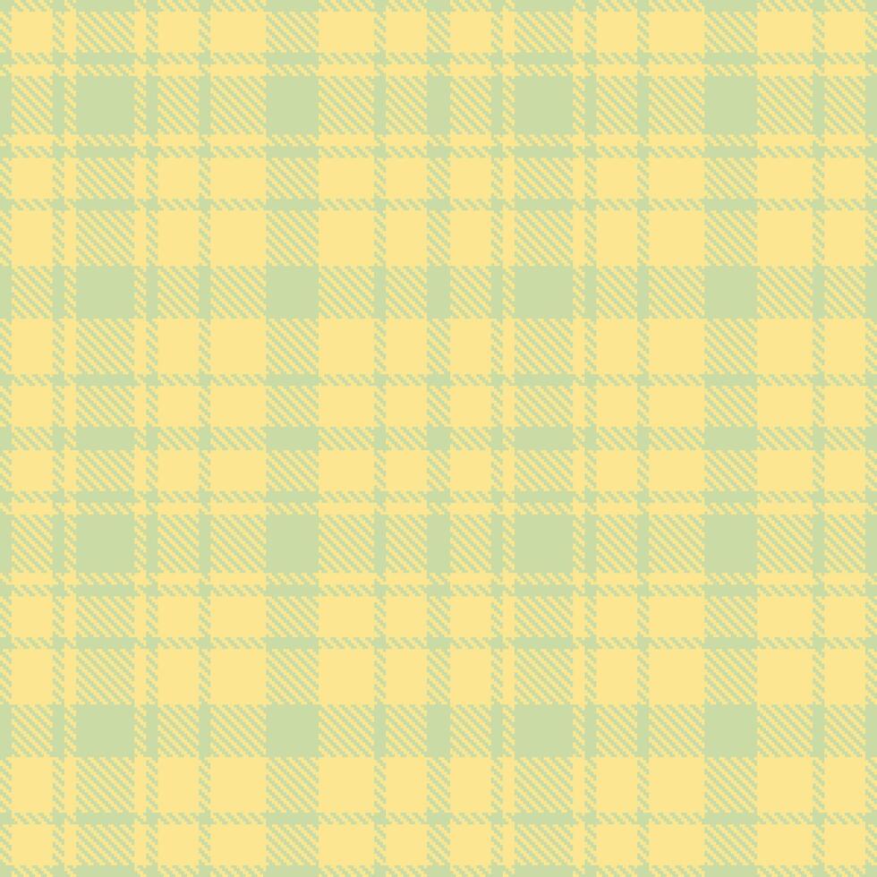 Dark Light Grey Green and Dusty Dark Cream Seamless Tartan Textile Design vector