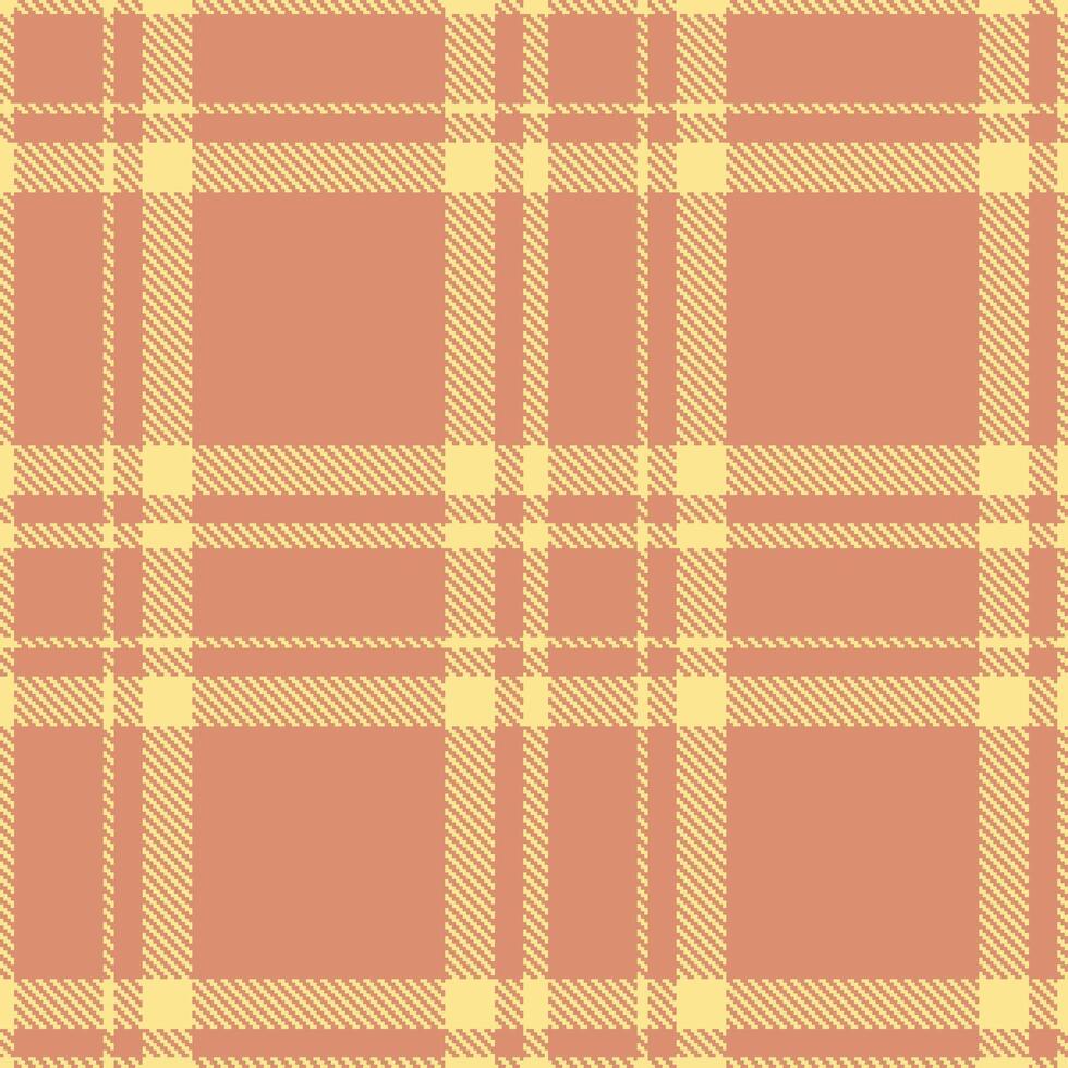 Modern Seamless Tartan in Dark Dark Cream tones Textile Design 2 vector