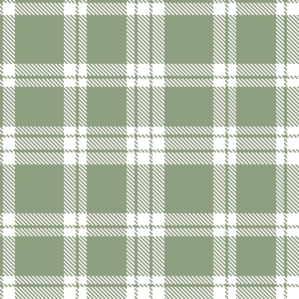 Light Grey and green Seamless Tartan with Muted White accents Textile Design 2 vector