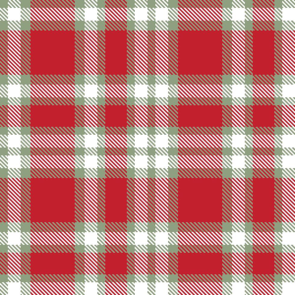 Modern Seamless Tartan in Vivid Grey and green tones Textile Design 2 vector