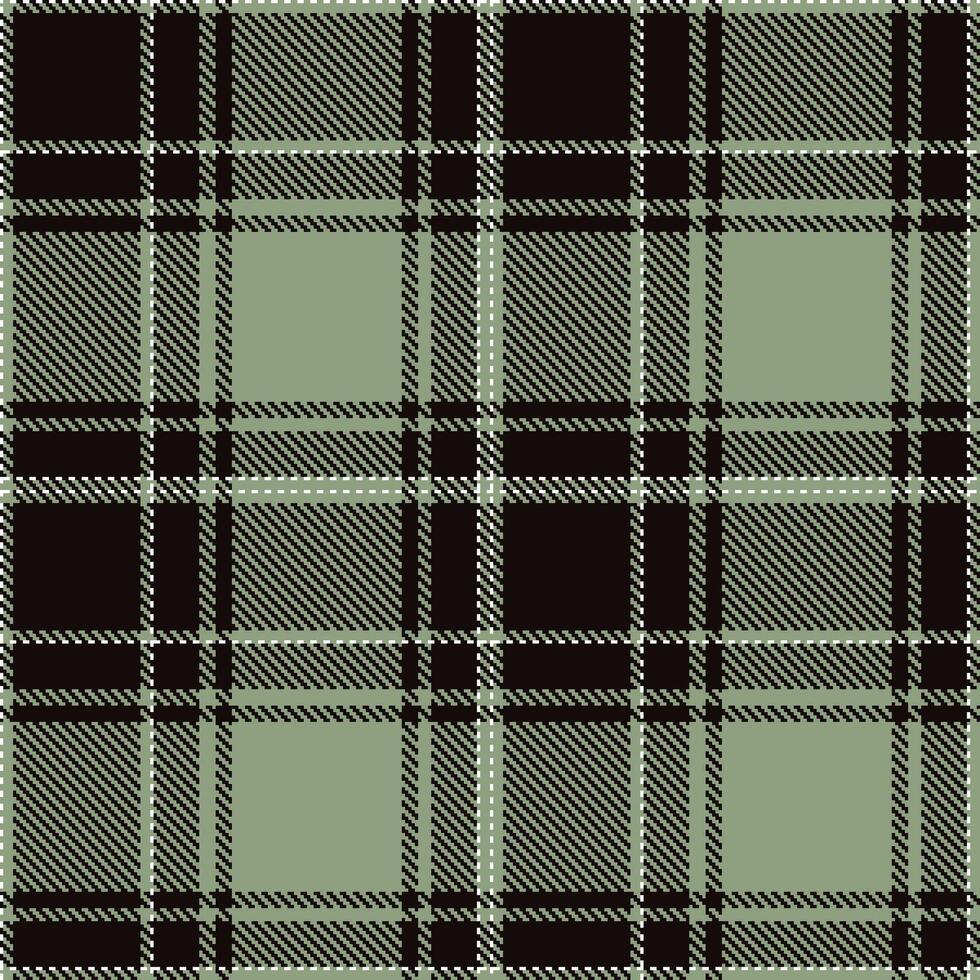 Modern Neon Grey and green Seamless Tartan Textile Design 2 vector