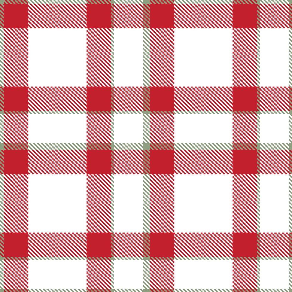 Modern Seamless Tartan in Dusty Grey and green tones Textile Design 2 vector
