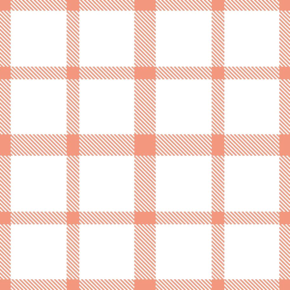 Modern Metallic Peachy Pink Seamless Tartan Textile Design vector
