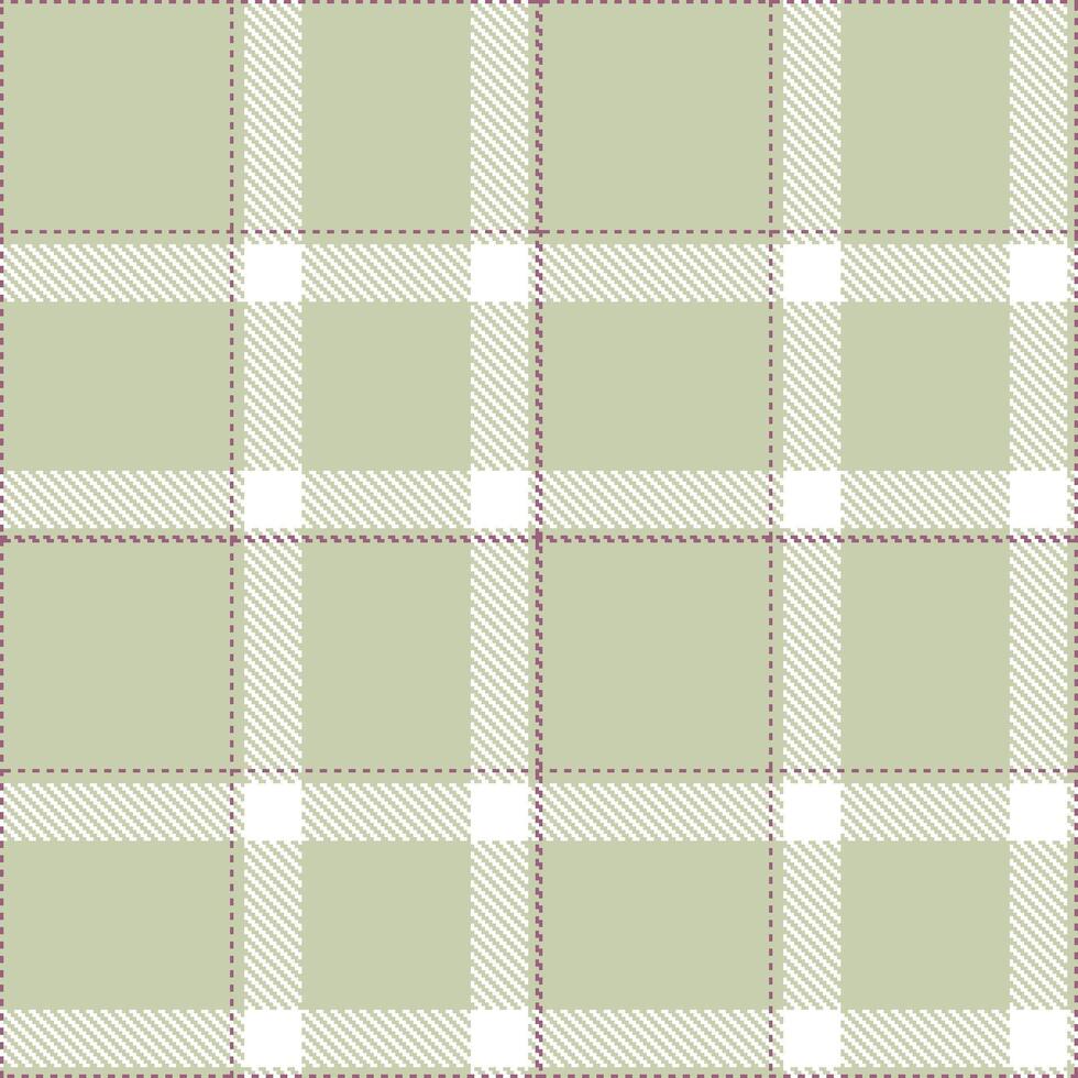Muted Beige Seamless Tartan with Deep Dusky Purple accents Textile Design vector