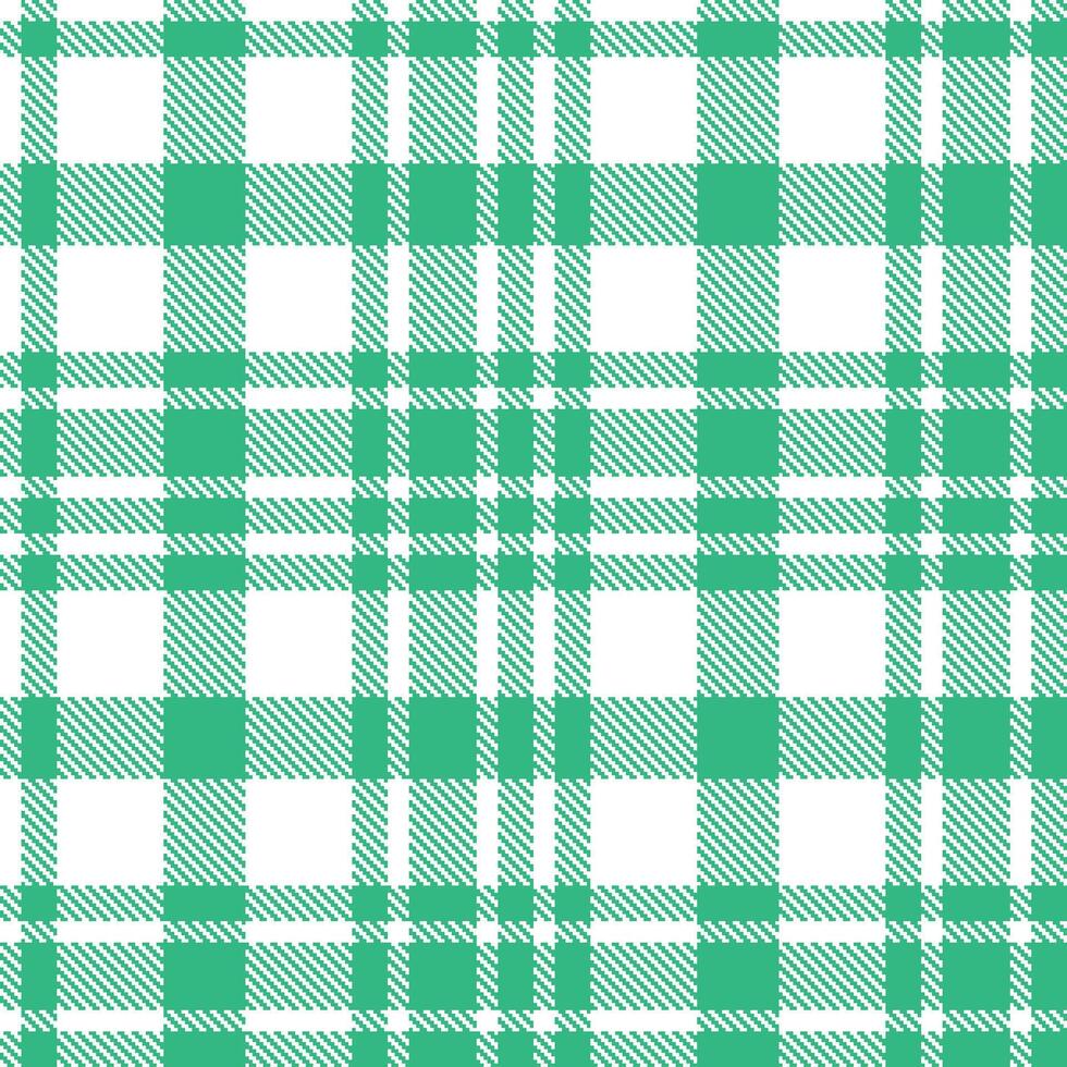 Modern Muted White Seamless Tartan Textile Design Variant 43 vector