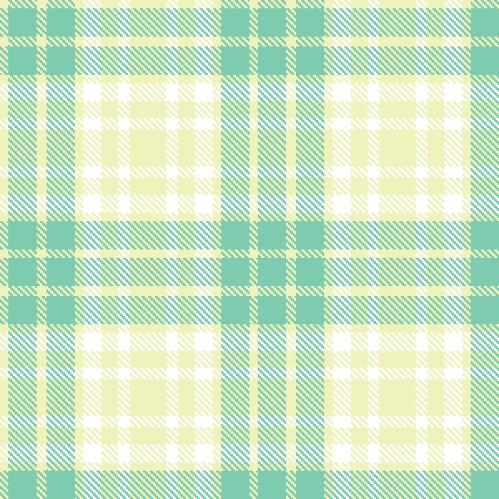 Modern Smoky Egg Shell Seamless Tartan Textile Design vector