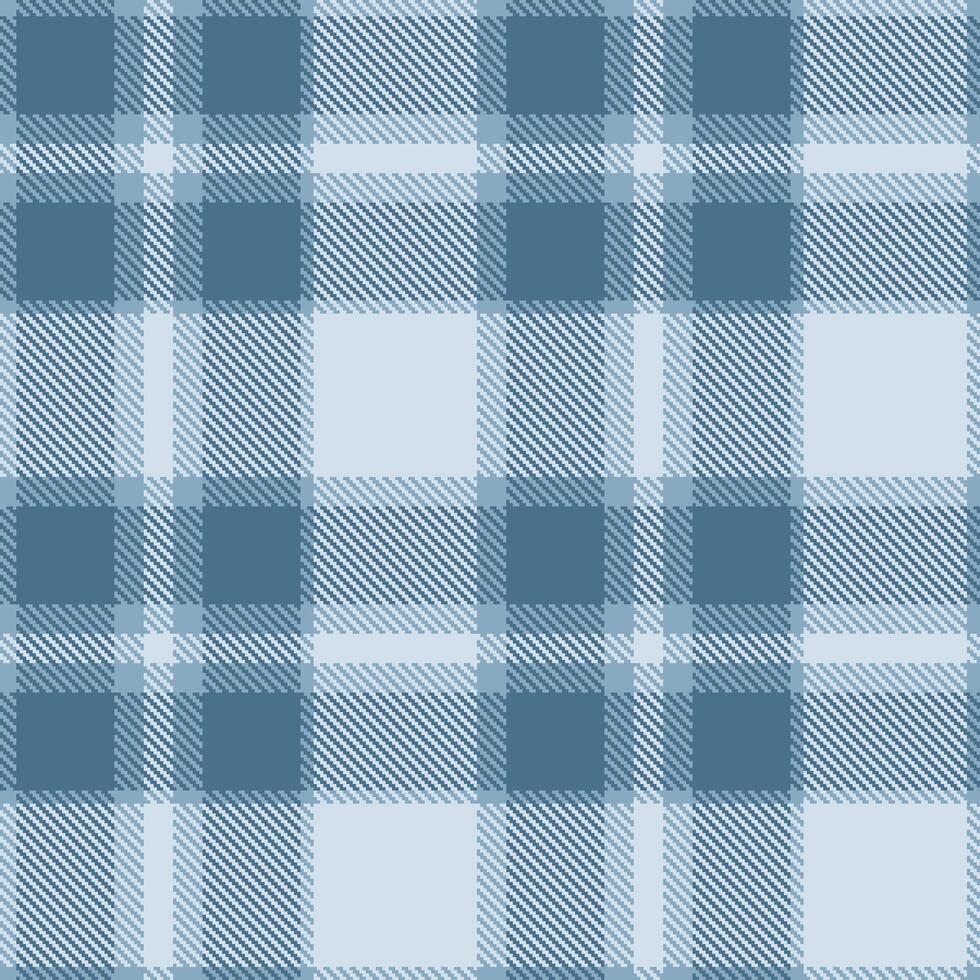 Modern Iridescent Greyblue Seamless Tartan Textile Design vector