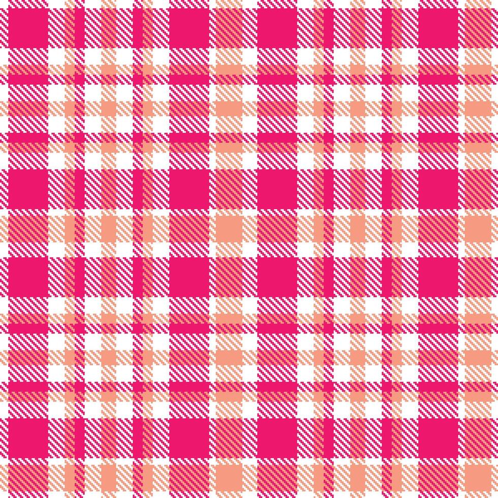 Modern Seamless Tartan in Rich White tones Textile Design Variant 298 vector