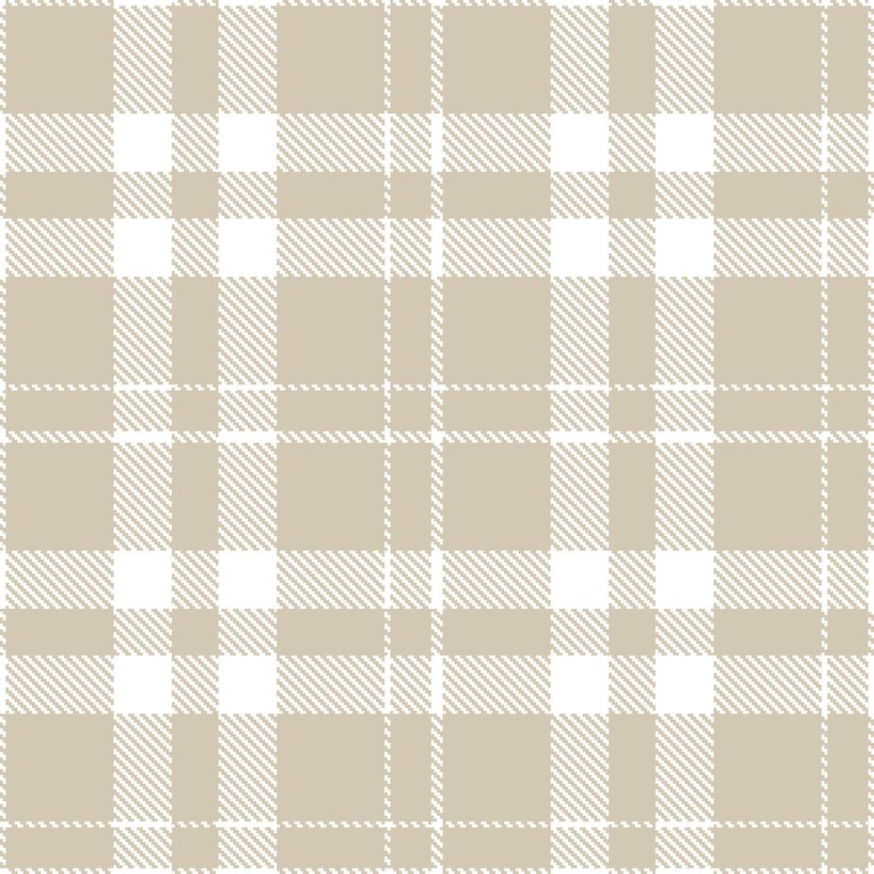 Modern Deep White Seamless Tartan Textile Design Variant 452 vector