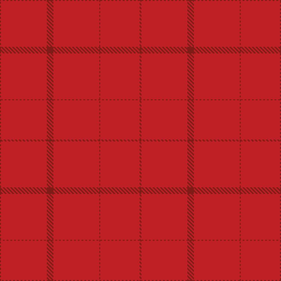Modern Cool Blood Seamless Tartan Textile Design vector