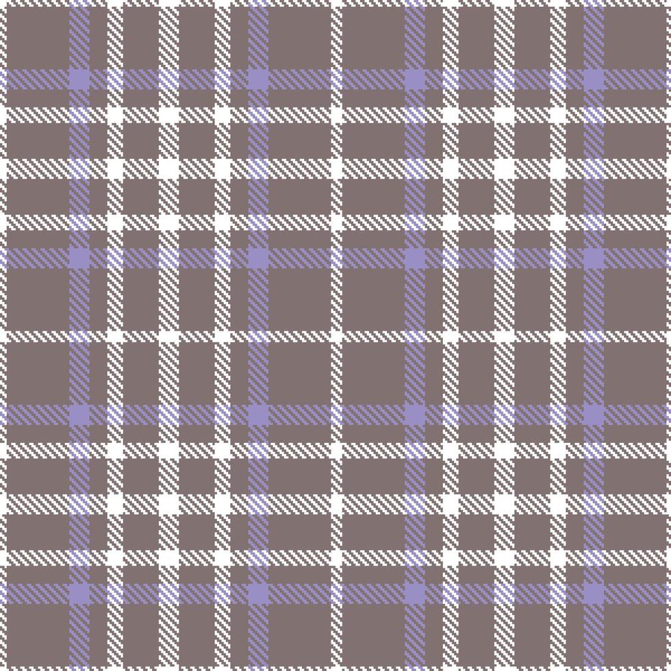 Modern Seamless Tartan in Rich Medium Grey tones Textile Design vector