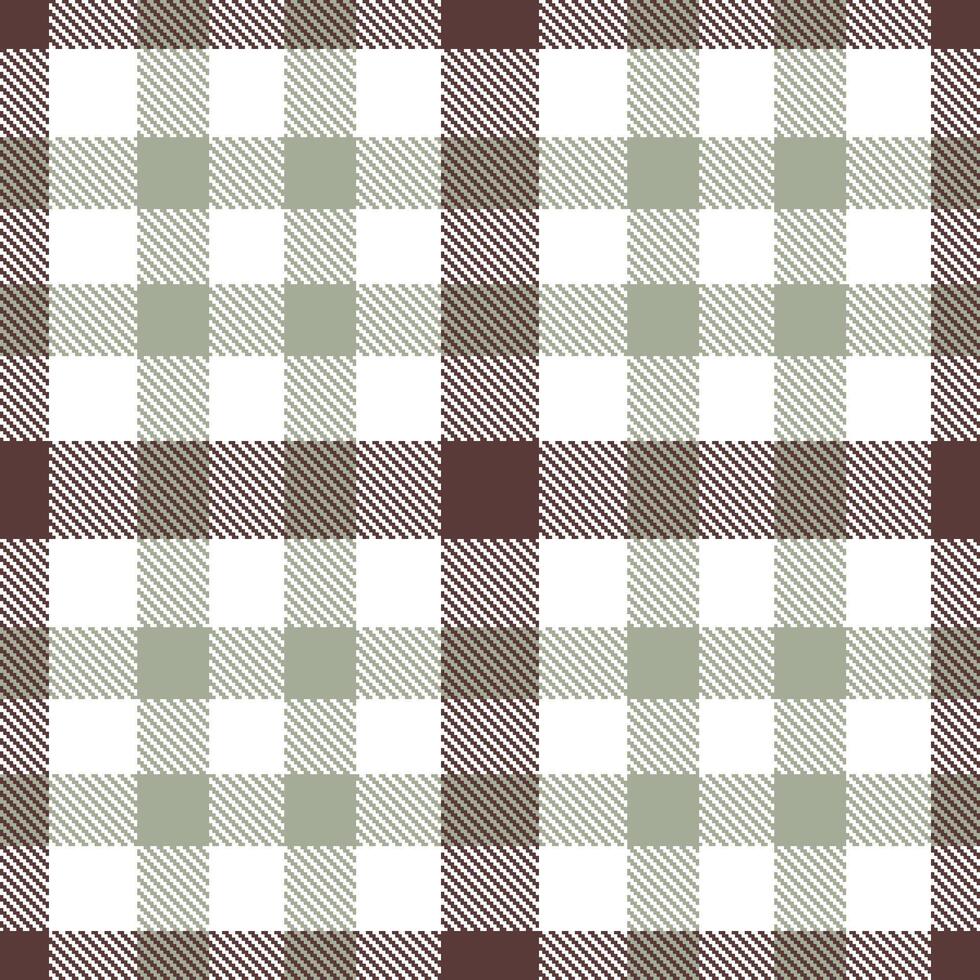 Modern Seamless Tartan in Neon White tones Textile Design Variant 1354 vector
