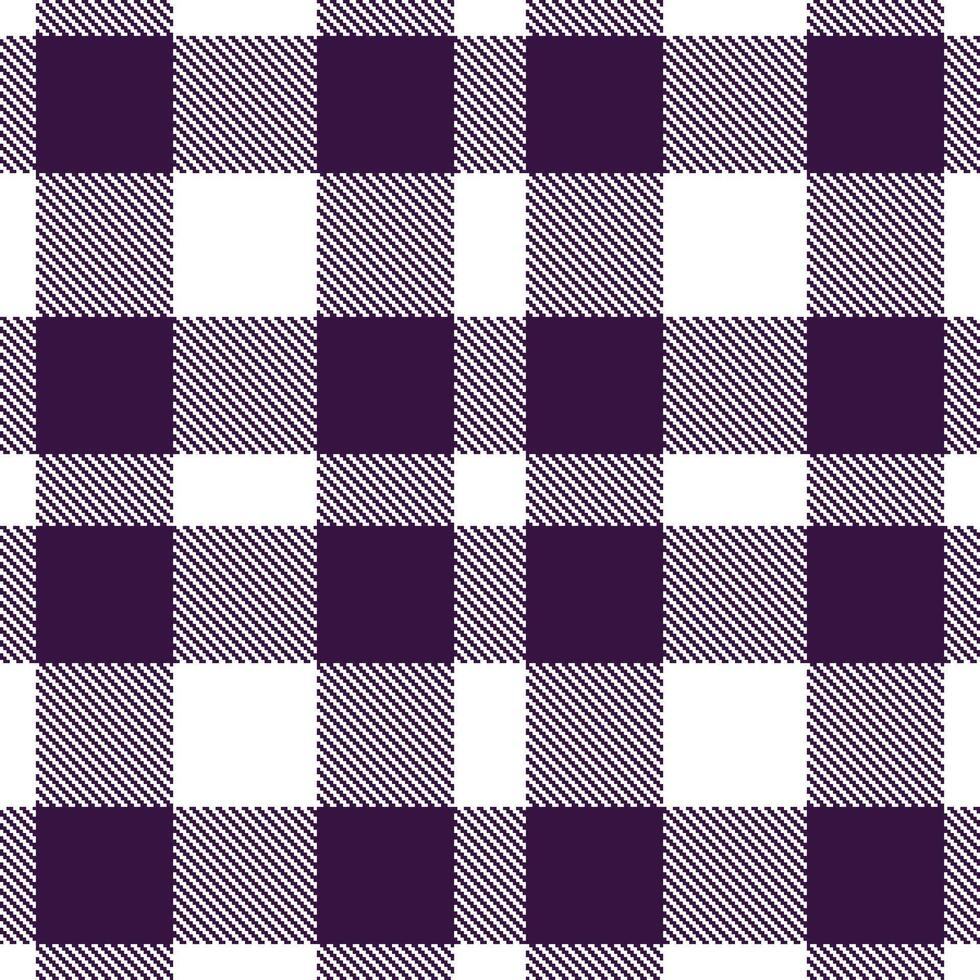 Pale White Seamless Tartan with Soft Dark Purple accents Textile Design vector