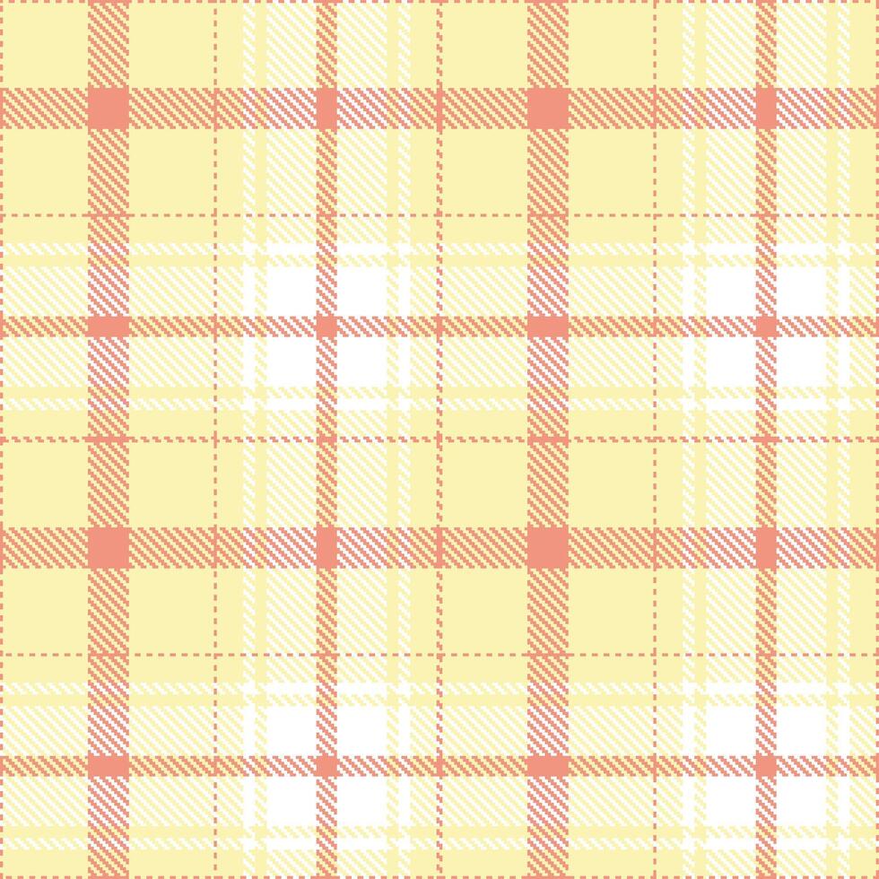Modern Seamless Tartan in Iridescent Light Tan tones Textile Design 386 vector
