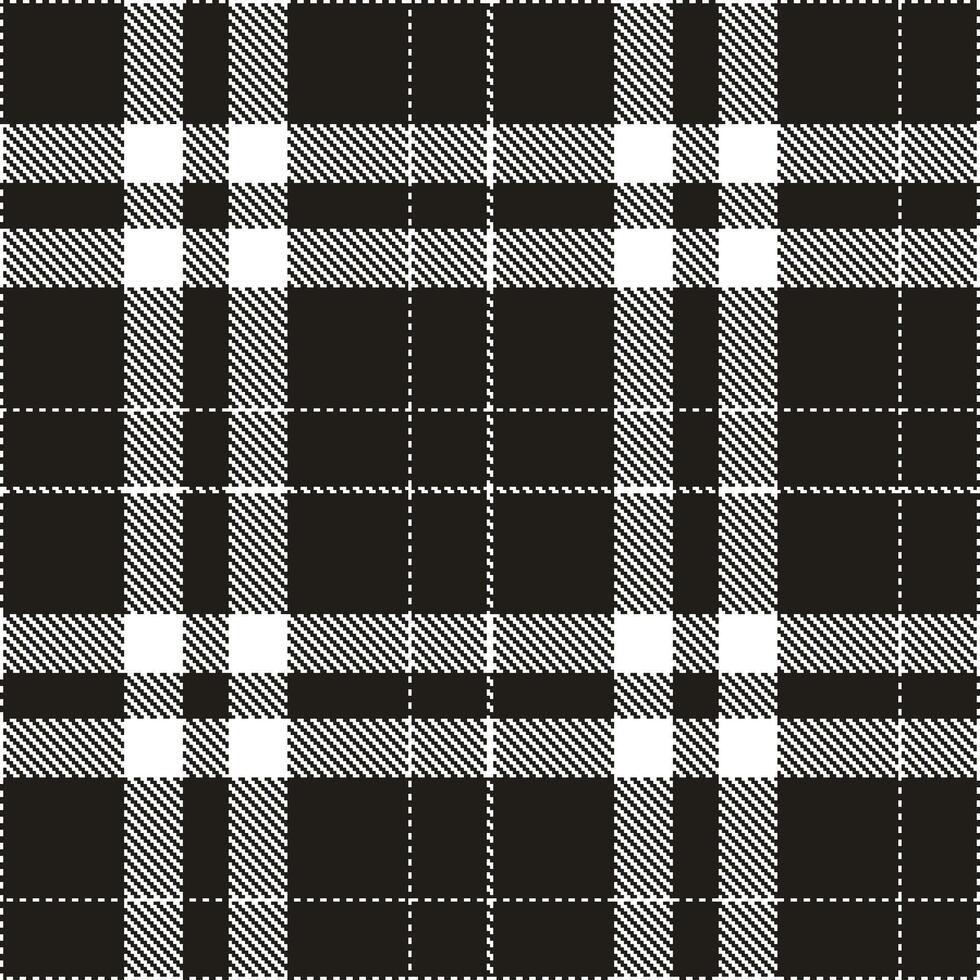 Modern Smoky White Seamless Tartan Textile Design Variant 1959 vector