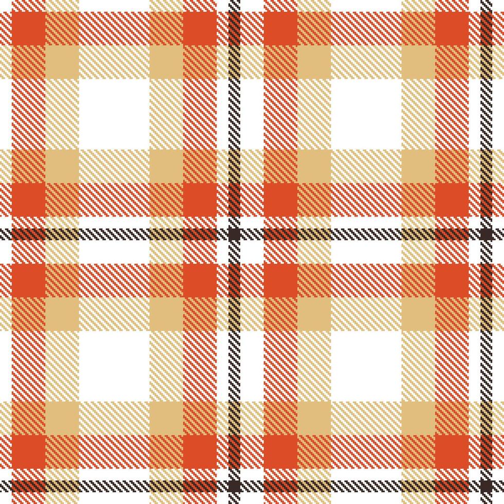 Modern Seamless Tartan in Deep White tones Textile Design Variant 2325 vector