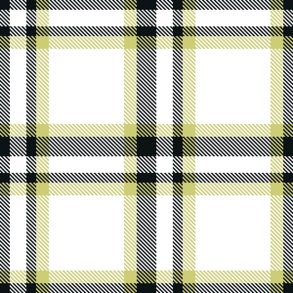 Modern Seamless Tartan in Pale Almost Black tones Textile Design Variant 2418 vector