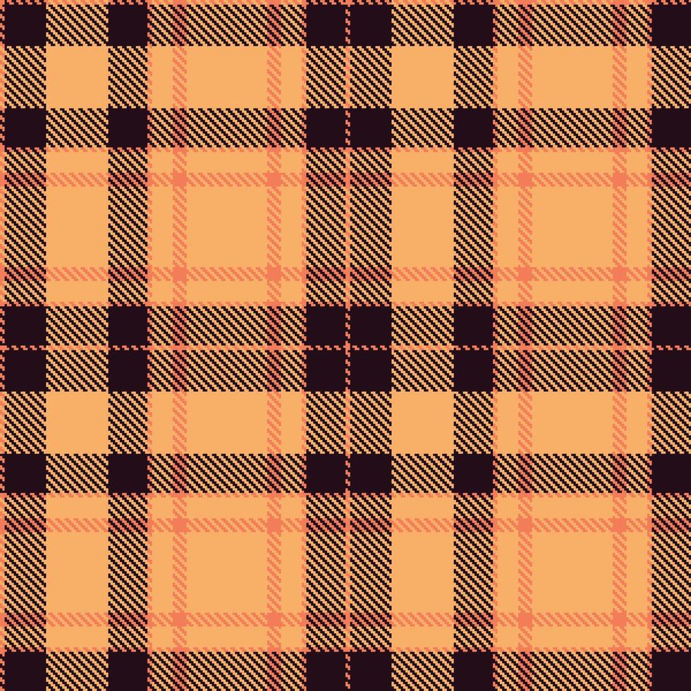 Modern Cool Melon Seamless Tartan Textile Design Variant 2471 vector