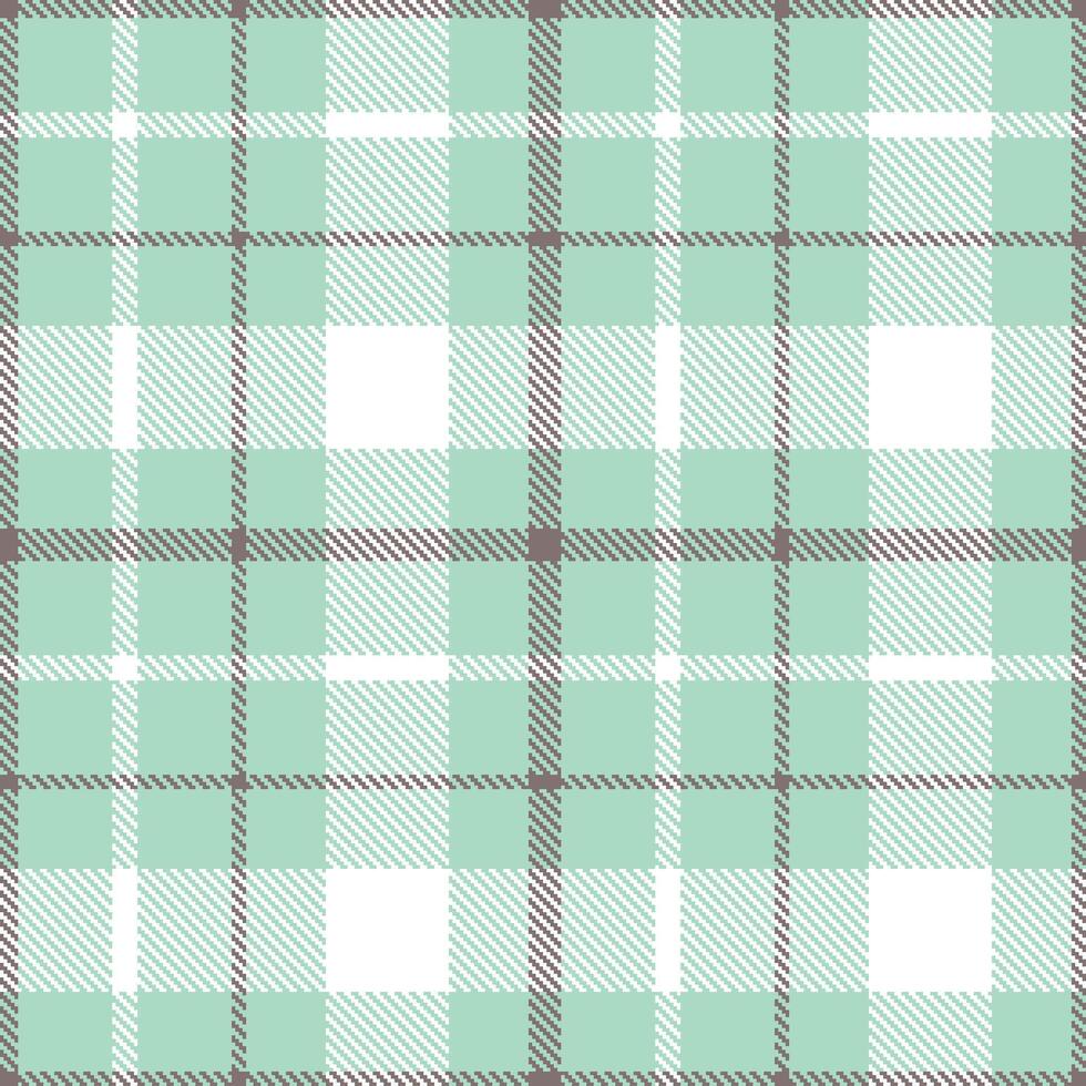 Light Light Teal and Dark Medium Grey Seamless Tartan Textile Design vector