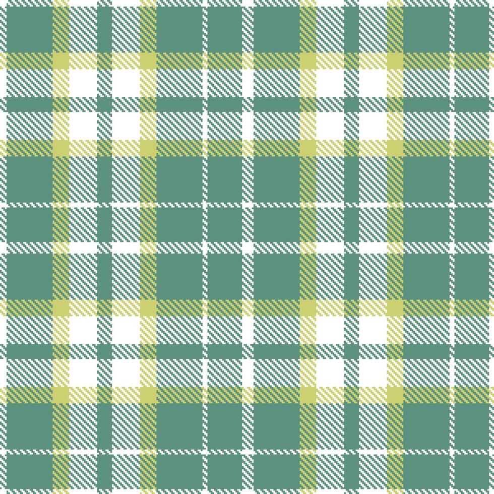 Modern Seamless Tartan in Vivid White tones Textile Design Variant 2554 vector