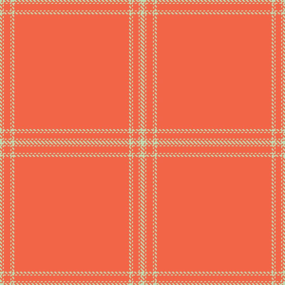 Modern Seamless Tartan in Vivid Light Sage tones Textile Design vector