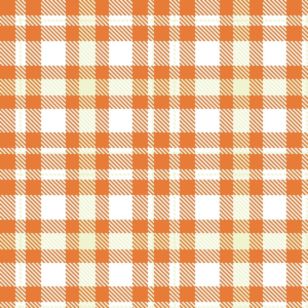 Modern Iridescent Dusty Orange Seamless Tartan Textile Design Variant 2635 vector