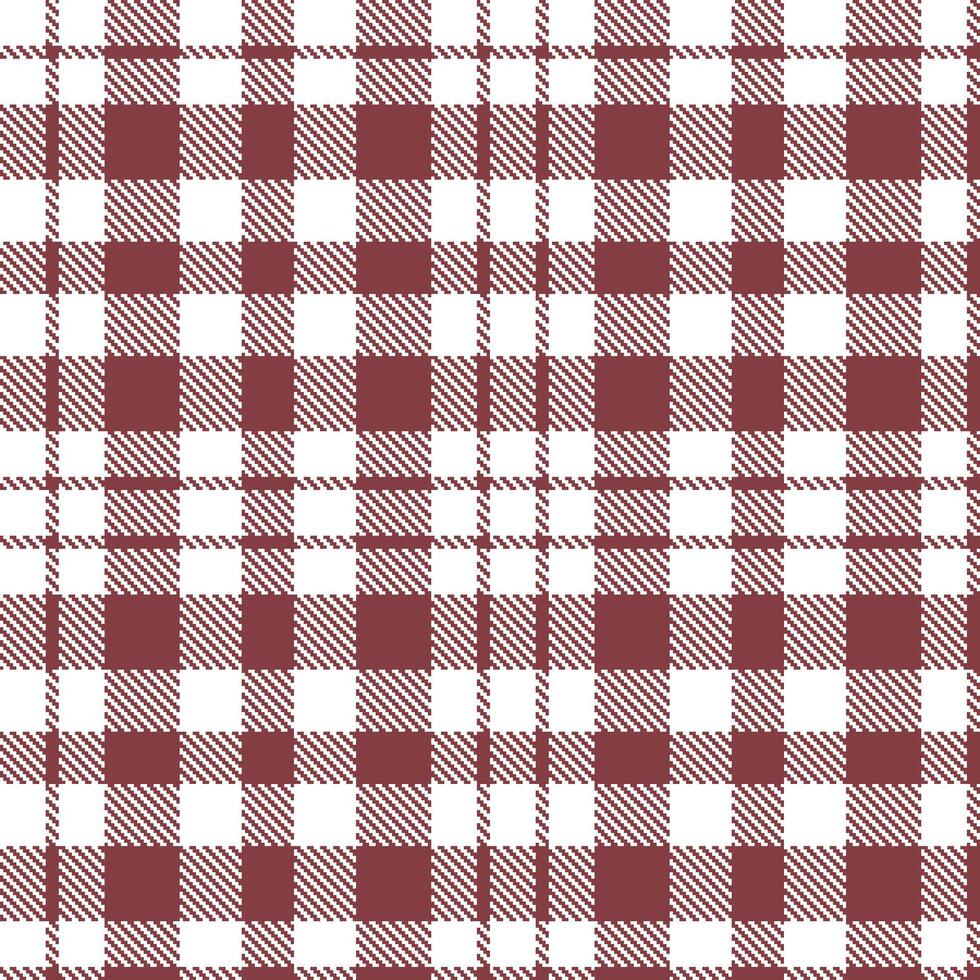 Modern Seamless Tartan in Dark White tones Textile Design Variant 2644 vector