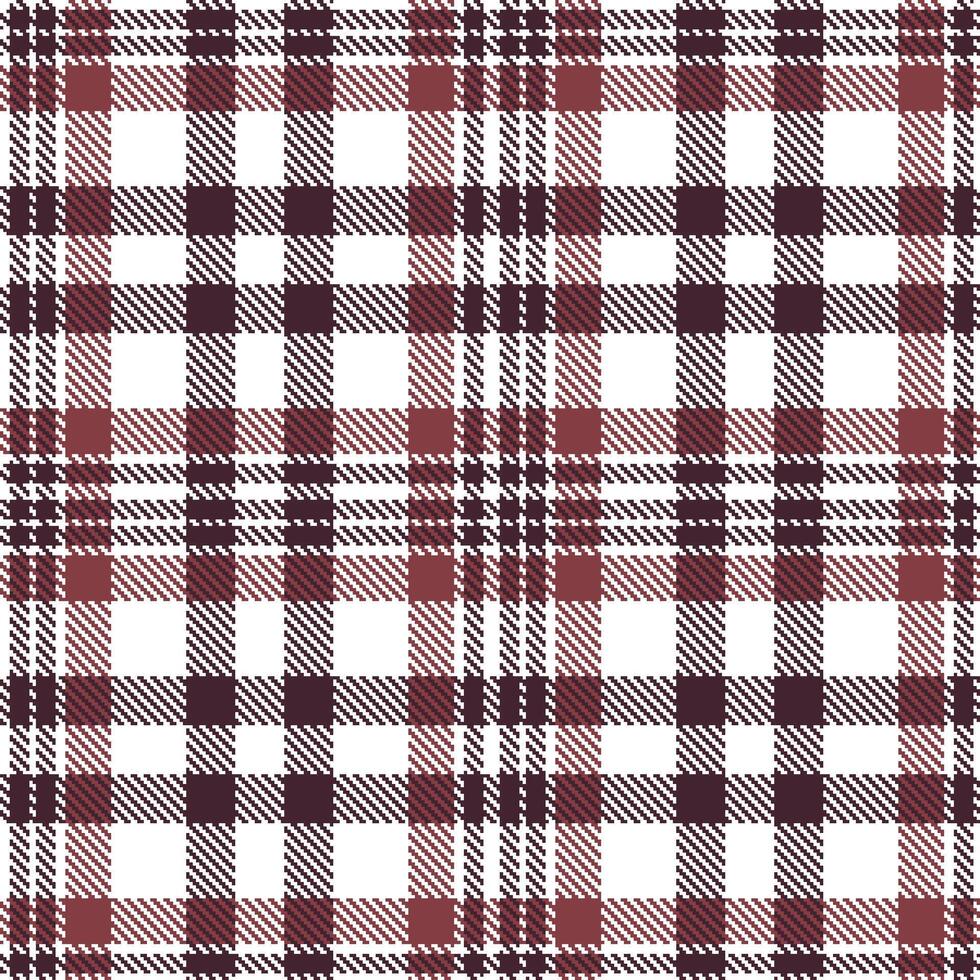Modern Seamless Tartan in Bright White tones Textile Design Variant 2649 vector
