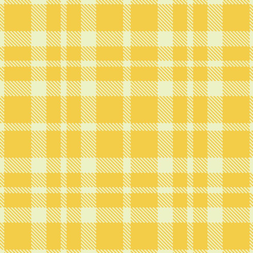Modern Seamless Tartan in Dusty Eggshell tones Textile Design vector