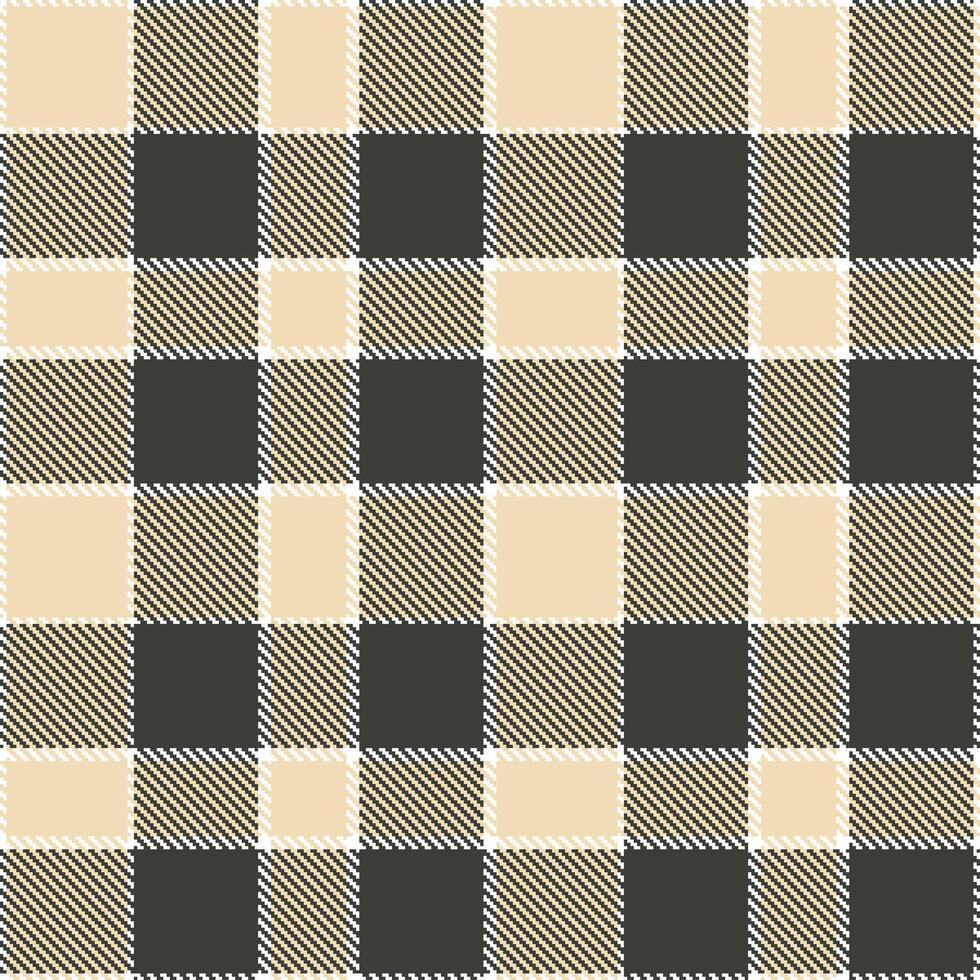 Modern Seamless Tartan in Pastel White tones Textile Design Variant 2711 vector