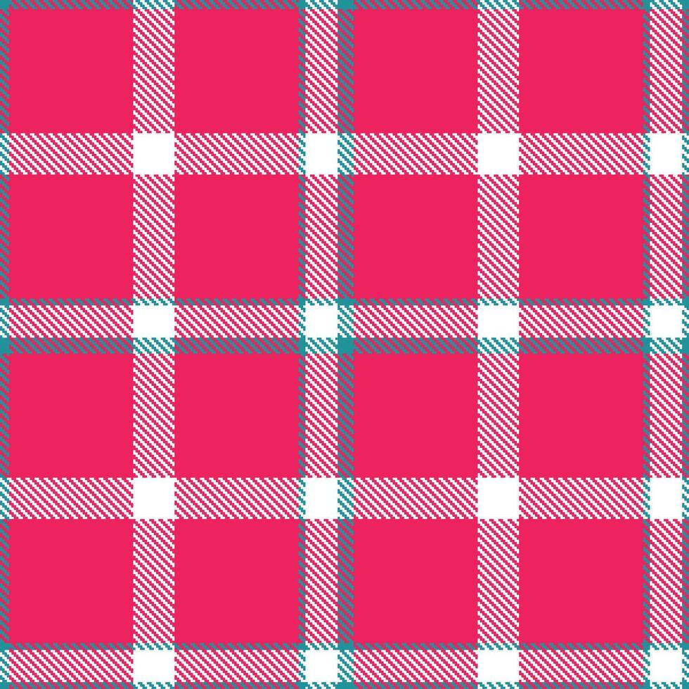 Modern Seamless Tartan in Iridescent Dark Cyan tones Textile Design vector