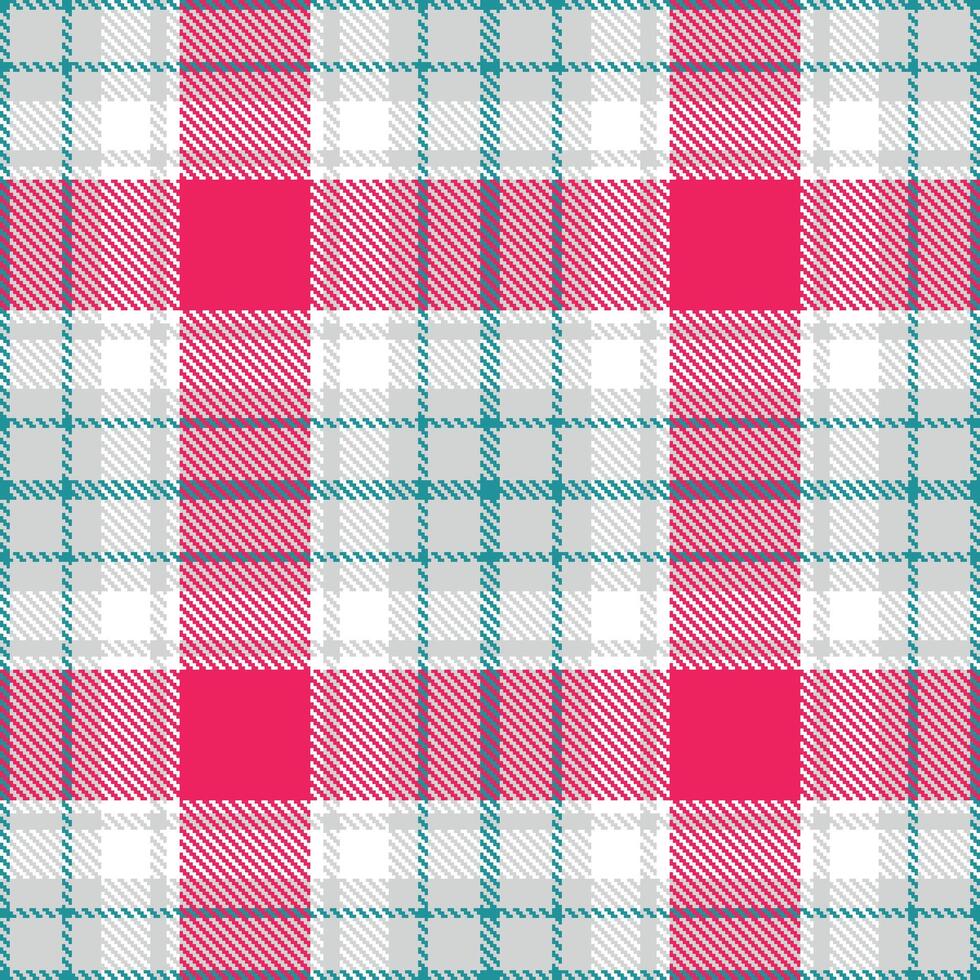 Modern Seamless Tartan in Dark Silver tones Textile Design 386 vector