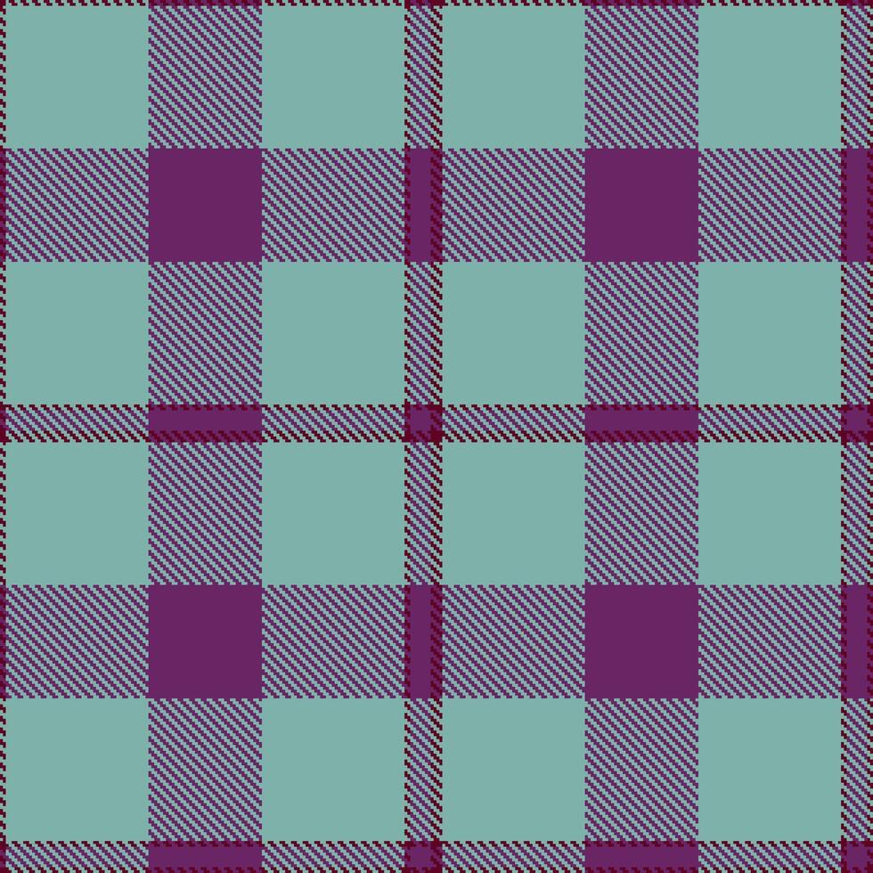 Light Burgundy Seamless Tartan with Rich Greyish Teal accents Textile Design vector