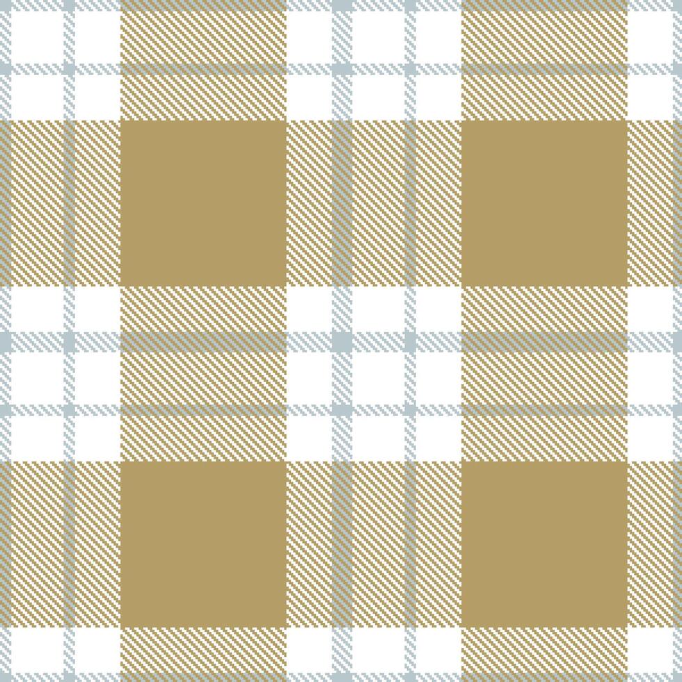 Modern Seamless Tartan in Deep White tones Textile Design Variant 2934 vector