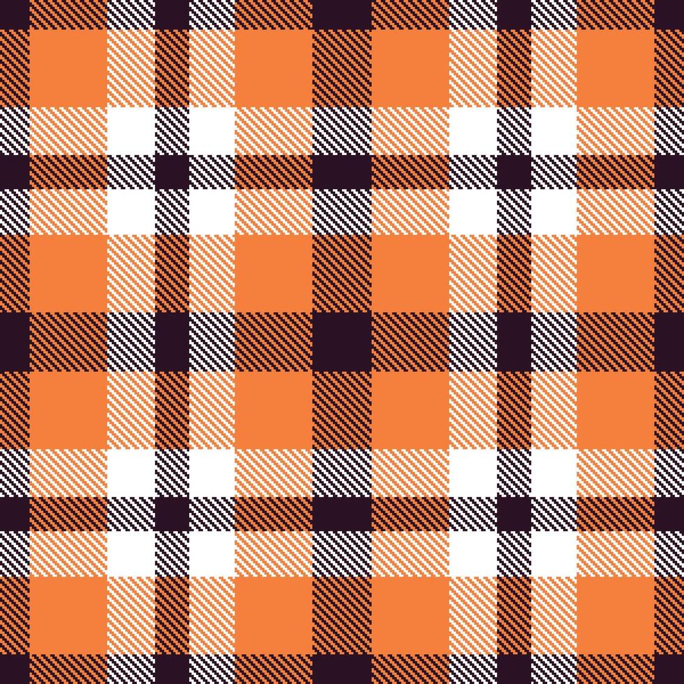 Modern Seamless Tartan in Deep Dark Plum tones Textile Design vector