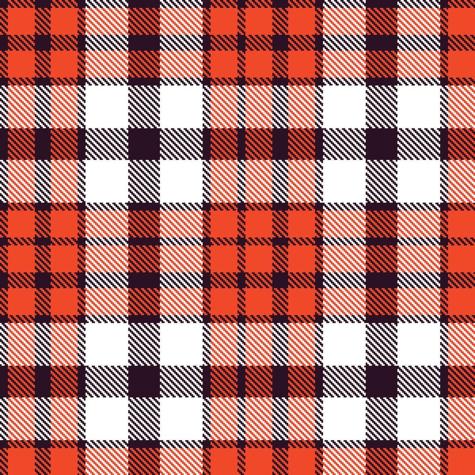 Modern Seamless Tartan in Rich Dark Plum tones Textile Design 2 vector