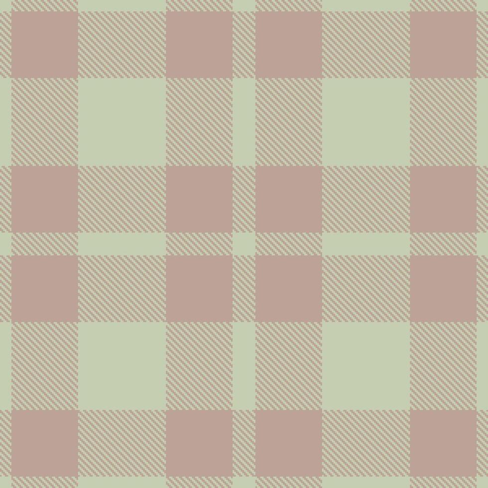 Modern Seamless Tartan in Dark Bland tones Textile Design vector