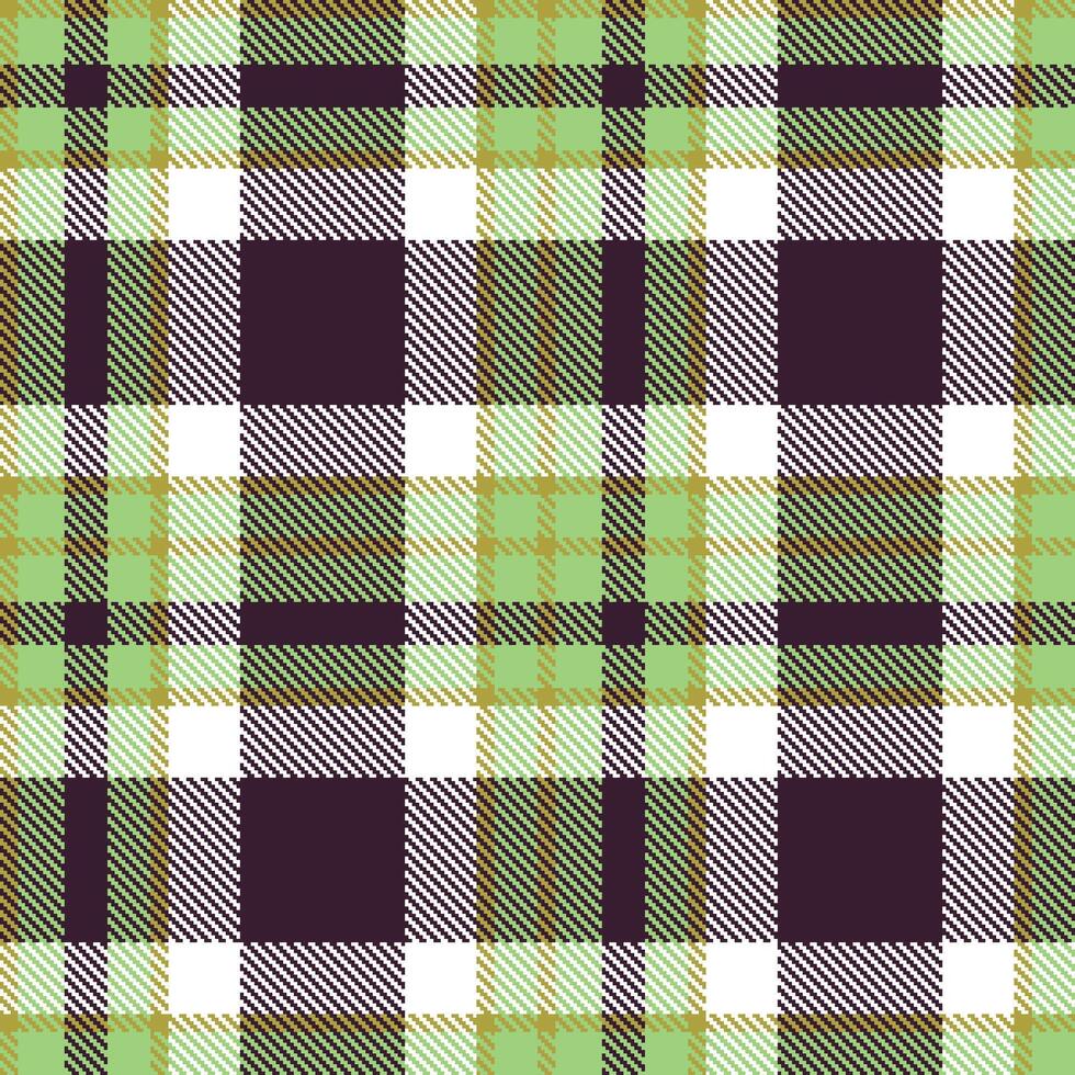 Modern Seamless Tartan in Rich Desert tones Textile Design Variant 2990 vector