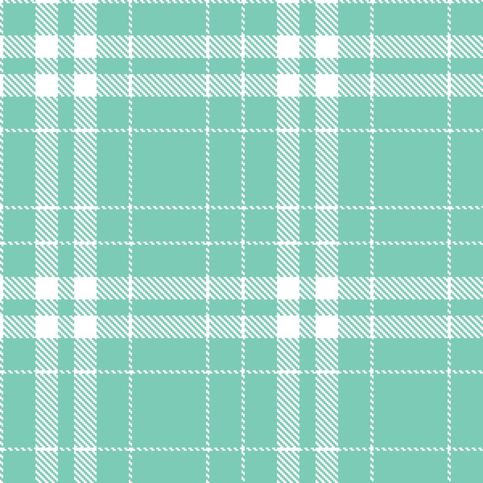 Modern Deep White Seamless Tartan Textile Design Variant 131 vector