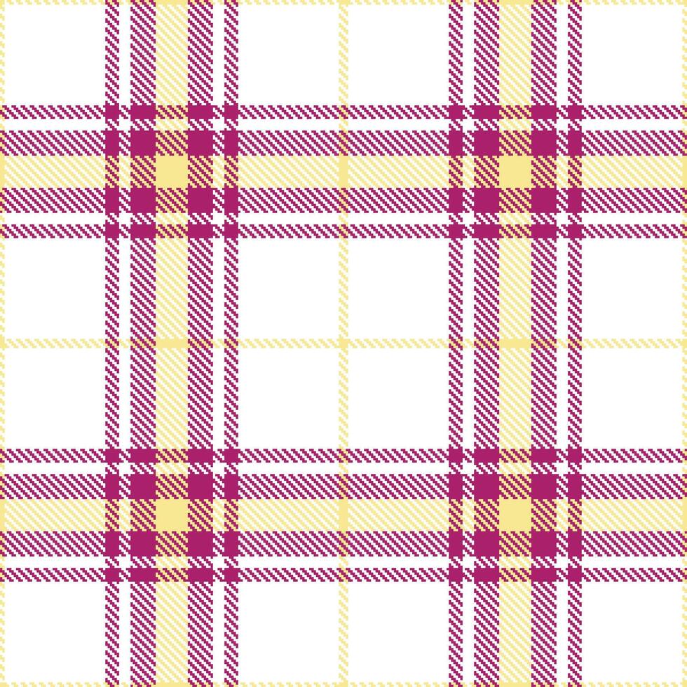 Modern Seamless Tartan in Light White tones Textile Design Variant 224 vector