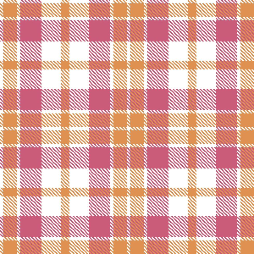 Modern Neon White Seamless Tartan Textile Design Variant 324 vector